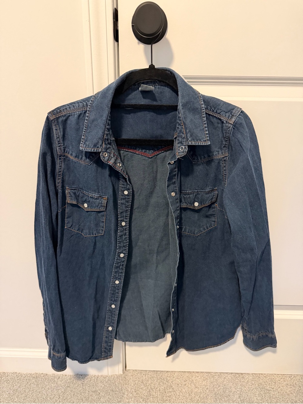 Dark Blue Denim Shirt - Levi’s - Classic Button-Up